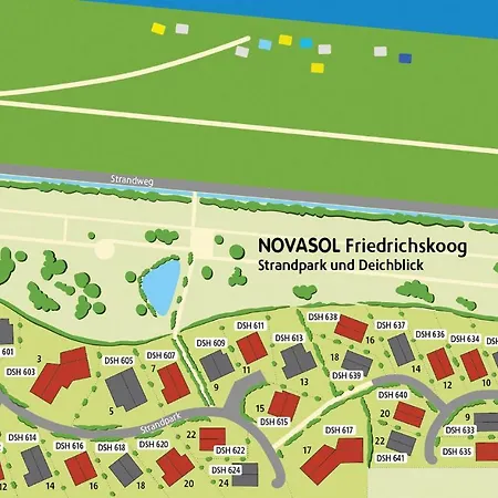 Friedrichskoog-strandpark 4 Tatil Evi